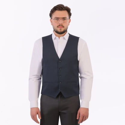 VESTĂ MAXXIMUS BLEUMARIN TEXTURĂ