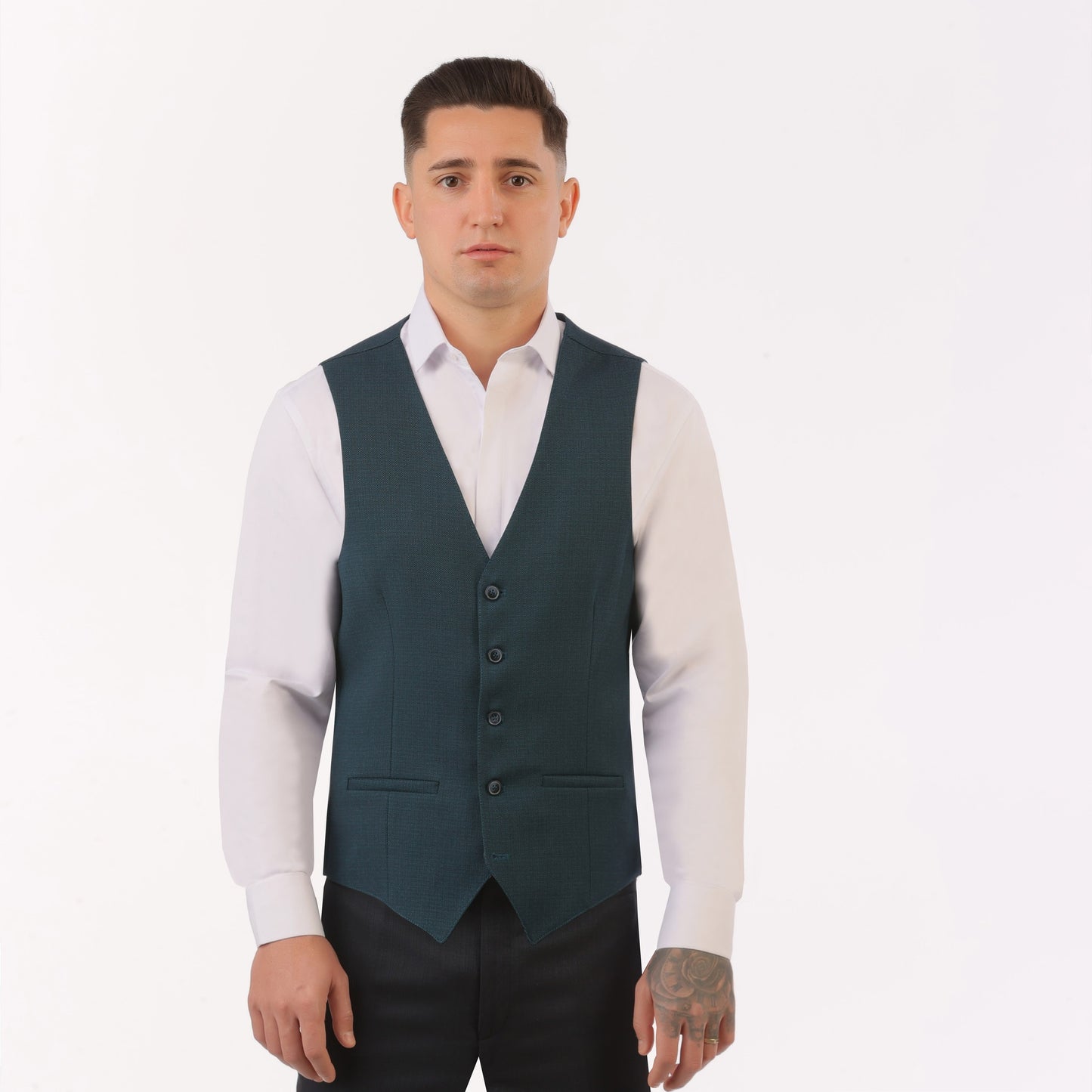 VESTĂ MAXXIMUS VERDE TEXTURĂ